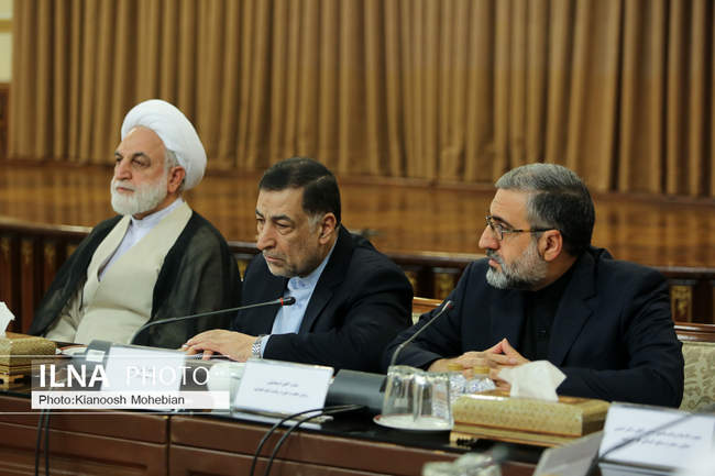 نشست رؤسای دادگستری ها و دادستان های مراکز استان با رئیس قوه قضاییه