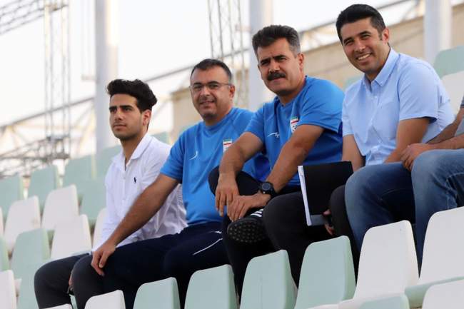 گزارش تصویری بازی دوستانه تیم ملی امید و نفت مسجد سلیمان