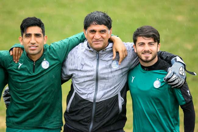 گزارش تصویری تمرین فوتبال استقلال