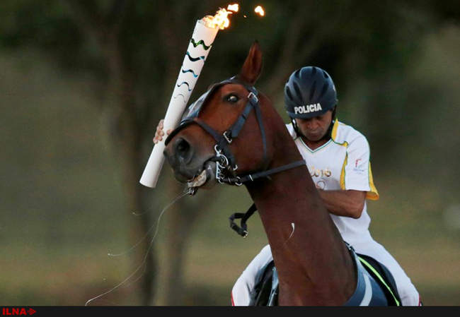 مشعل المپیک 2016 در برزیل