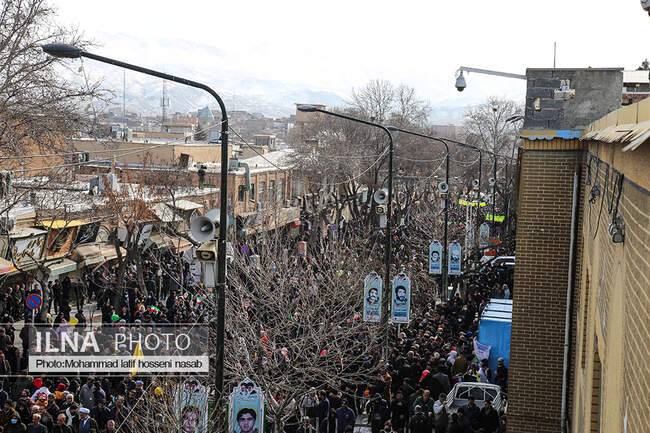 راهپیمایی یوم الله 22 بهمن در سنندج 