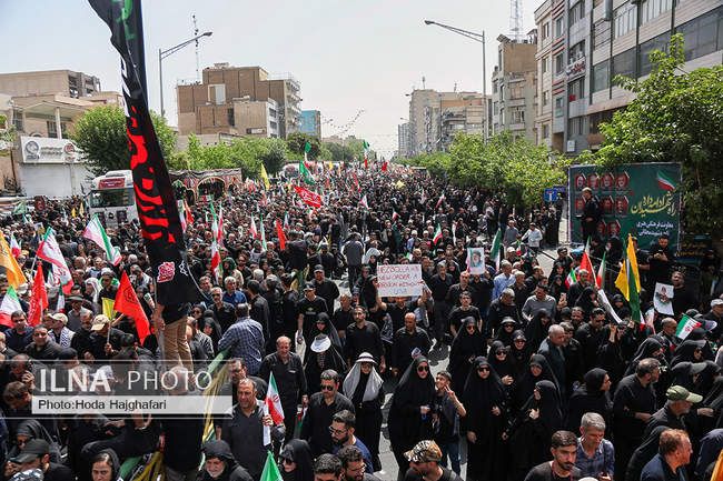  مراسم تشییع شهدای اقتدار - تهران / 4