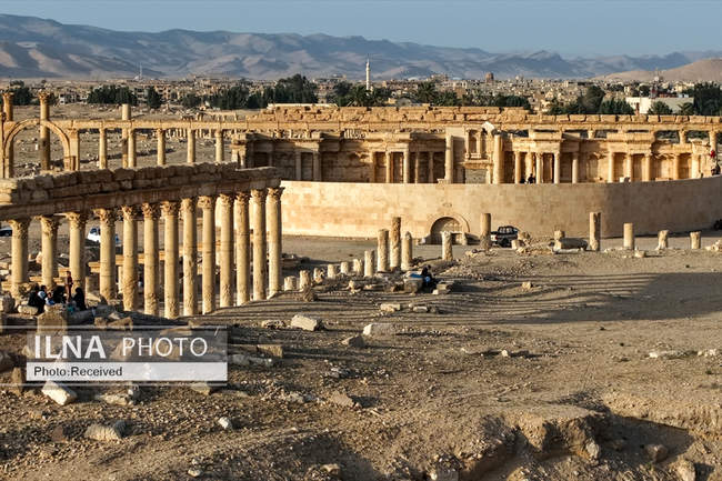  ویرانه‌ای ایستاده به نام پالمیرا 