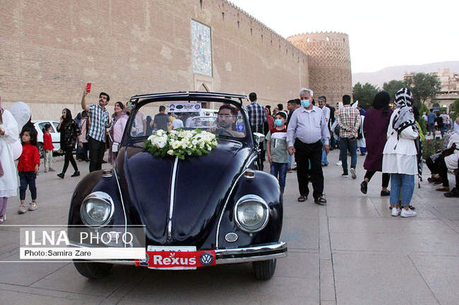 گردهمایی خودروهای فولکس واگن درشیراز