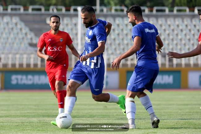 گزارش تصویری دیدار تدارکاتی ملوان بندرانزلی و فولاد خوزستان
