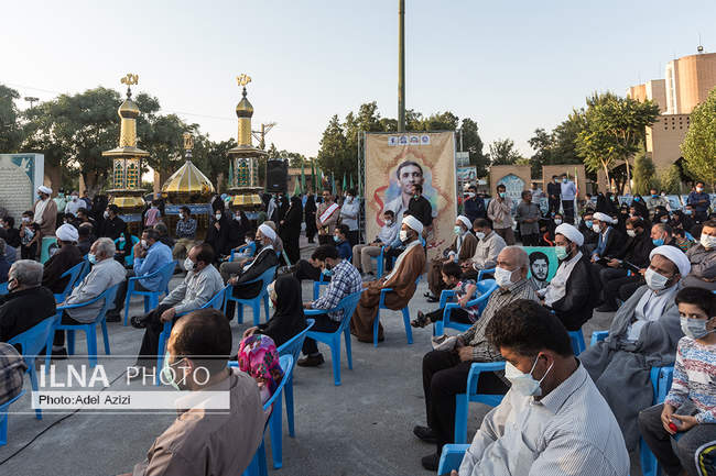  چهلم سردار شهید مجیدی با حضور سردار فلاح زاده جانشین نیروی قدس سپاه