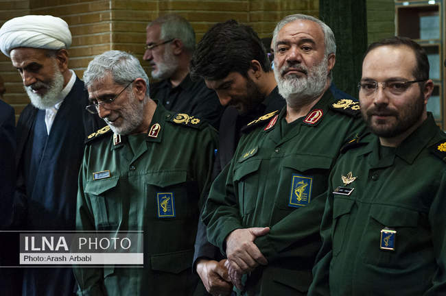 مراسم گرامیداشت شهدای کنسولگری ایران در دمشق