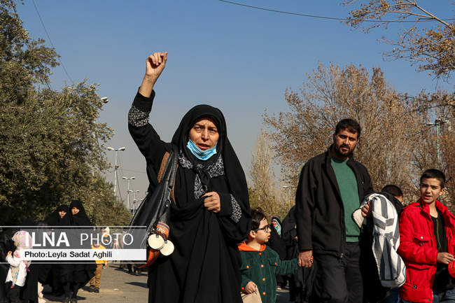 حال و هوای نماز جمعه  ۸ دی