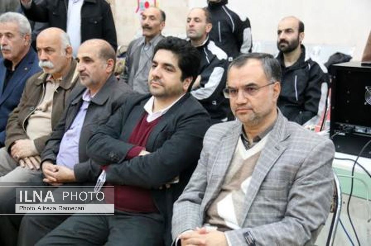 فینال مسابقات تیمی زورخانه‌ای در رشت