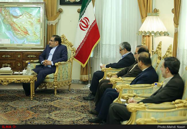 تصاویر دیدار الکساندر لاورنتیف با دبیر شورای عالی امنیت ملی
