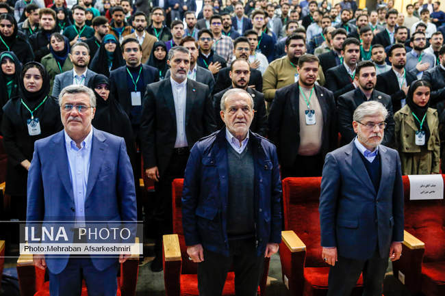 مراسم روز دانشجو با حضور رئیس جمهور