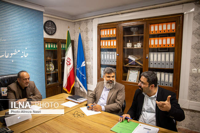 بازدید مدیرکل ارشاد از خانه مطبوعات استان قزوین