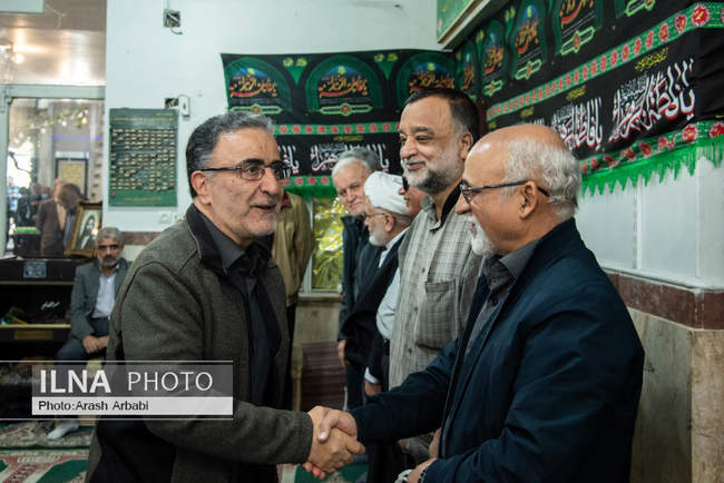 مراسم تشییع محمد تاجزاده 