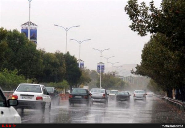 ورود سامانه بارشی و بارش باران در ۵ استان