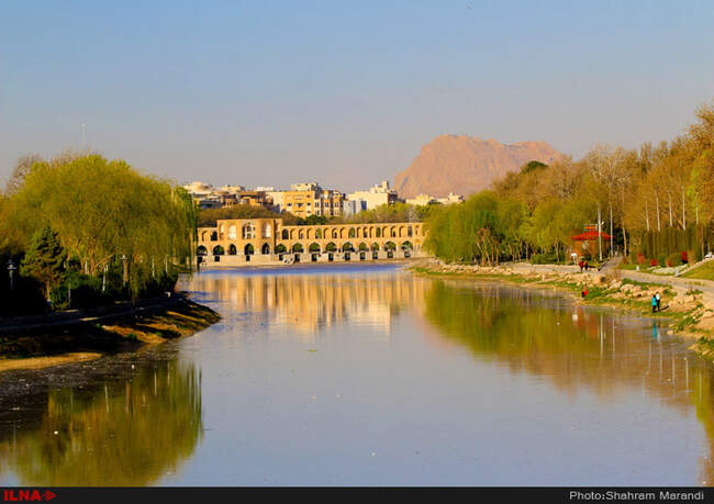 زاینده رود جاری شد