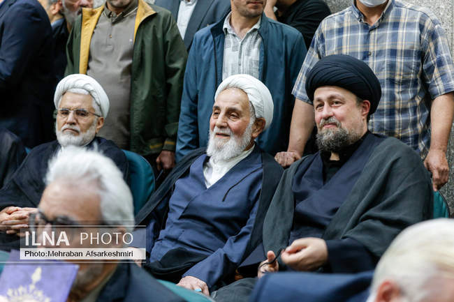 مراسم ترحیم خواهر «سیدمحمد خاتمی»