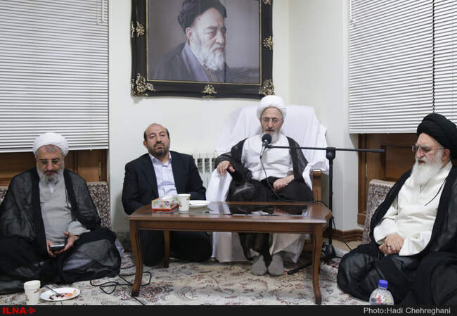 ضیافت افطاری اساتید تفسیرقرآن در دارالقرآن علامه طباطبایی