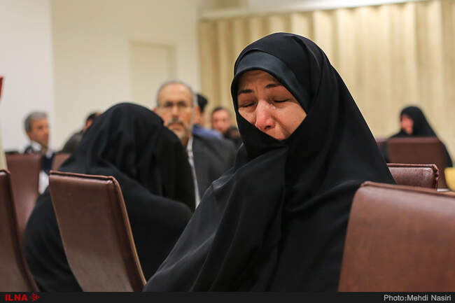 مراسم تجلیل از خانواده شهدای آتشنشان حادثه ساختمان پلاسکو