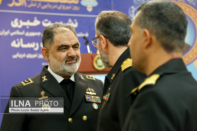 نشست خبری فرمانده نیروی دریایی ارتش