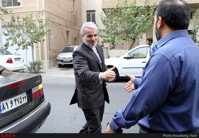 حضور محمدباقر نوبخت سخنگوی دولت در خبرگزاری کارایران( ایلنا) 