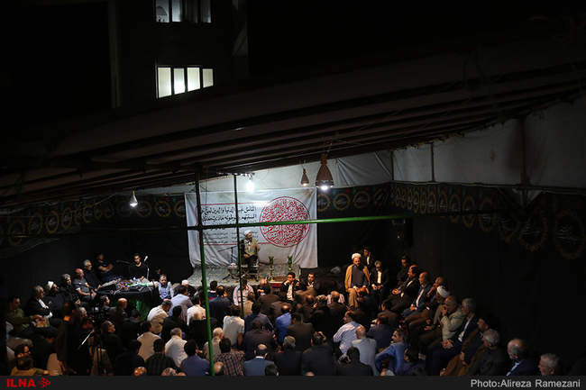 دومین شب از عزاداری حضرت اباعبدالله الحسین(ع) در بنیاد امید ایرانیان