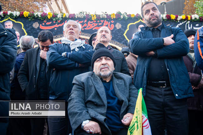 مراسم تشییع پیکر مطهر ۱۰۰ شهید گمنام دفاع مقدس در تهران / 1