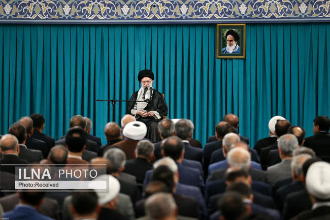 دیدار نمایندگان مجلس شورای اسلامی با رهبر انقلاب