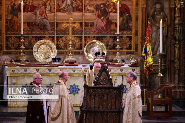  تصاویری از مراسم تاجگذاری چارلز سوم و کامیلا 