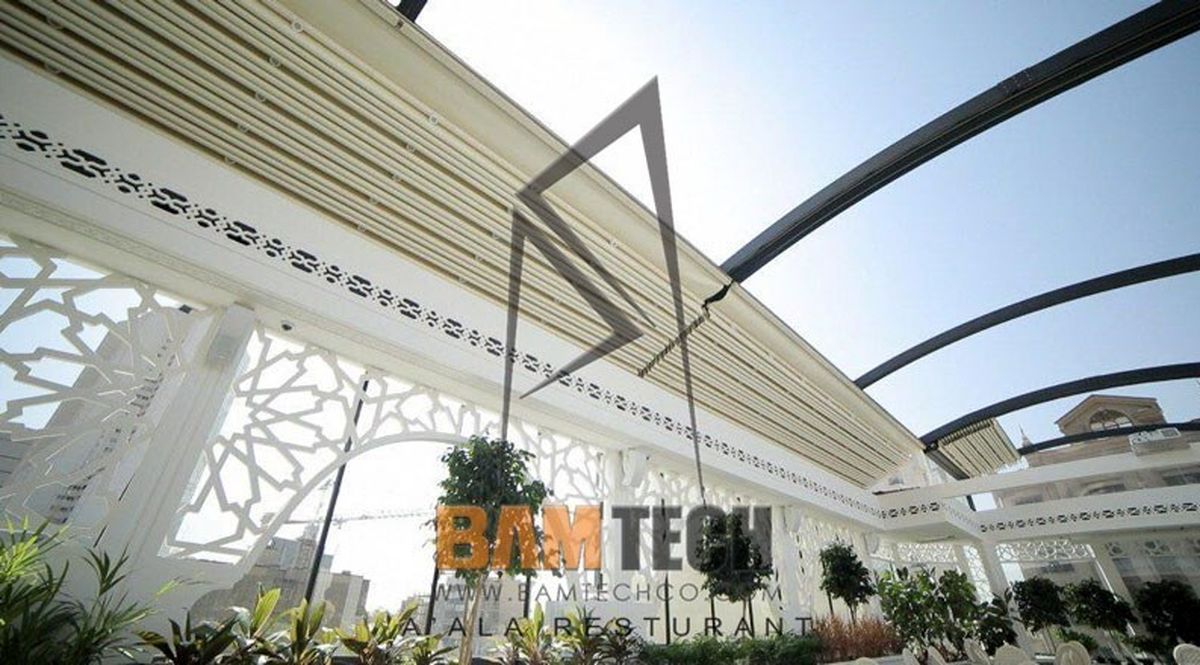 سقف متحرک، یک ضرورت یا یک تحول برای دکوراسیون خارجی