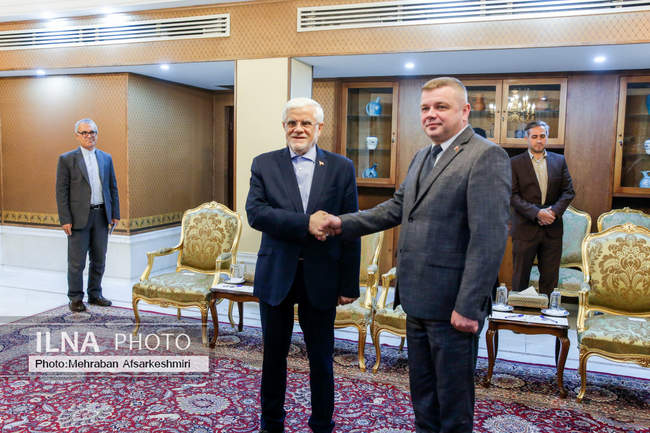 دیدار وزیر صنایع بلاروس با معاون اول رئیس جمهور