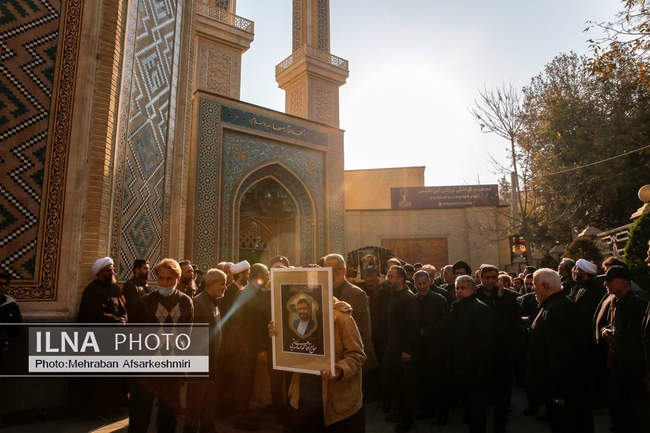 مراسم تشییع محمدمهدی صدیقی