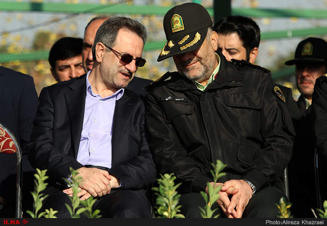 رزمایش طرح زمستانی تهران بزرگ