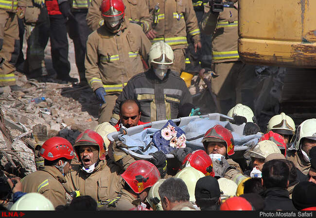 هفتمین روز حادثه پلاسکو/2