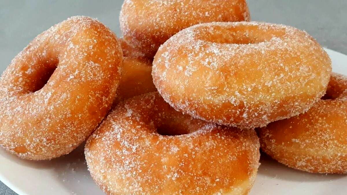 طرز تهیه دونات خانگی با آب، سریع، ترد و پفکی