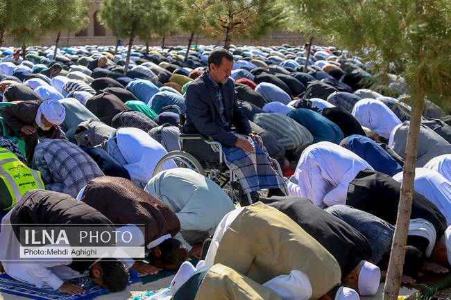 نماز عید سعید فطر اهل سنت در مشهد