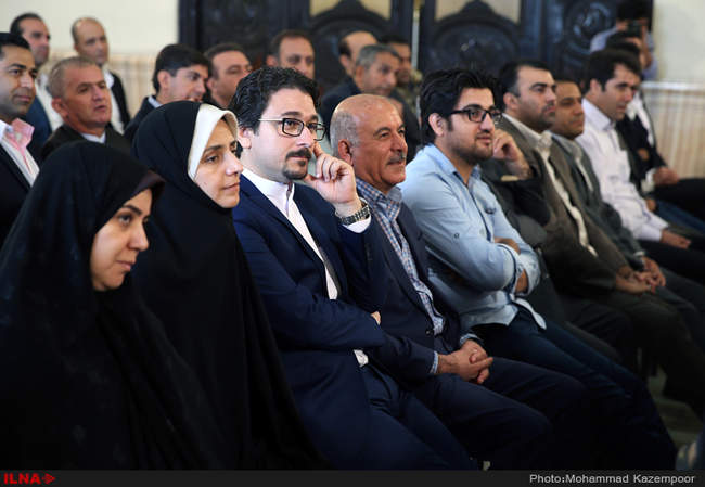 مراسم تجلیل از قهرمانان مسابقات خاورمیانه ـ ترکیه 2014  با حضور آیت الل