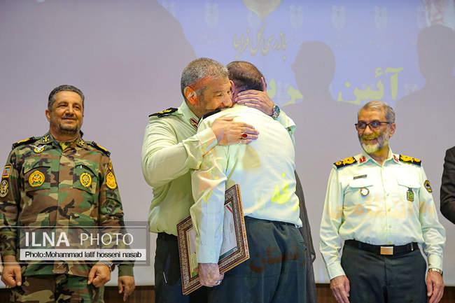 تودیع و معارفه فرمانده انتظامی کردستان