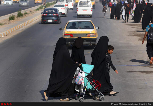 راهپیمایی زائران اربعین حسینی از نجف تا کربلا/2