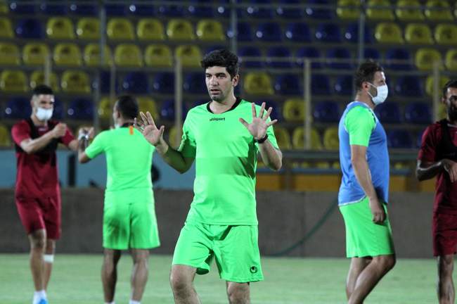 گزارش تصویری: جمی‌ها آماده مصاف با استقلال کرونا زده