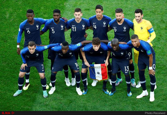 دیدار تیم های فرانسه و بلژیک