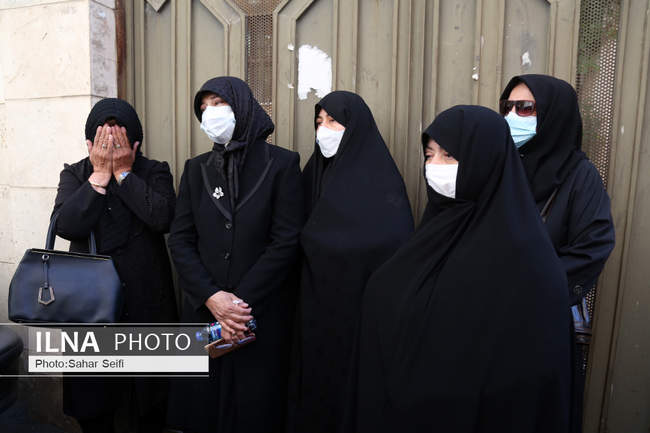 مراسم تشییع مرحوم «اکبر ترکان» 