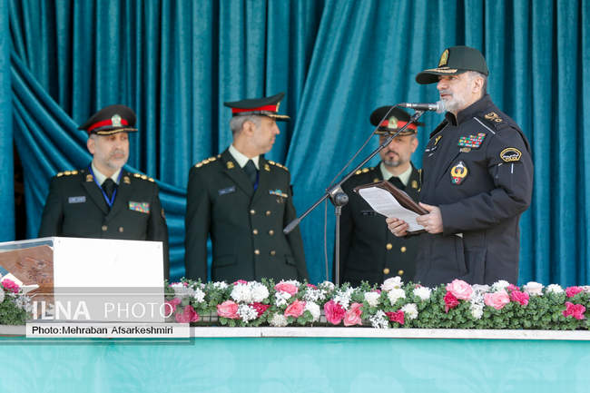 مراسم دانش آموختگی دانشگاه علوم انتظامی