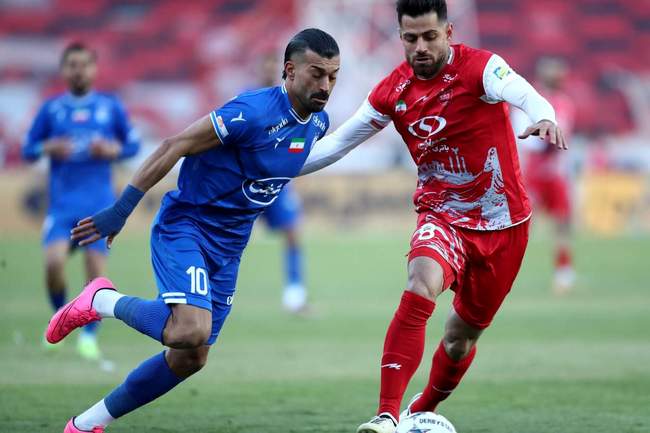 گزارش تصویری: پیروزی حیاتی پرسپولیس در دربی ۱۰۵