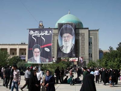 تجدید میثاق اهالی دارالمومنین تهران با آرمان های امام راحل 

