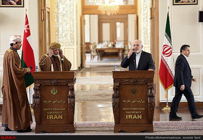 دیدار وزرای خارجه ایران و عمان