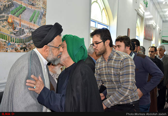 مراسم ترحیم خواهرزاده سید محمود علوی وزیر اطلاعات