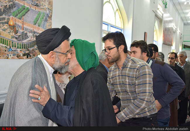 مراسم ترحیم خواهرزاده سید محمود علوی وزیر اطلاعات