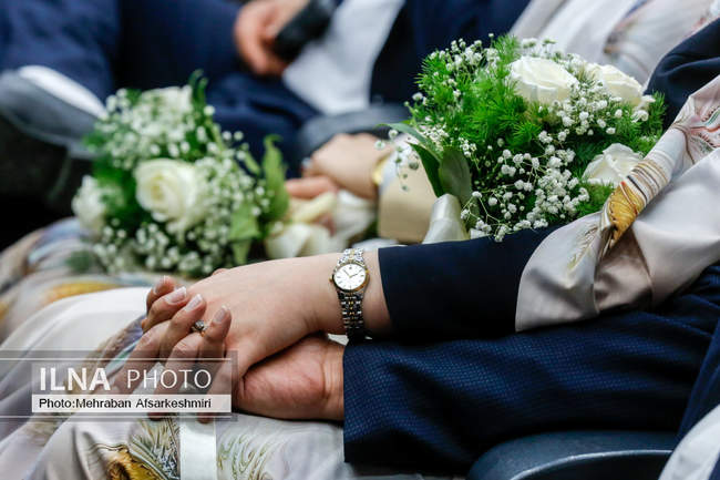 مراسم ازدواج ۹۰۰ زوج از فرزندان بازنشستگان نیروهای مسلح