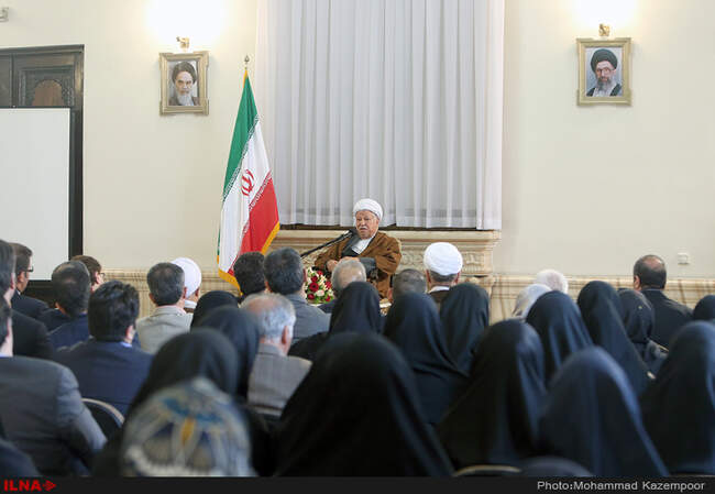دیدار کارکنان، مدیران و خیرین بنیاد بیماری‌های خاص با آیت‌الله هاشمی رفسنجانی