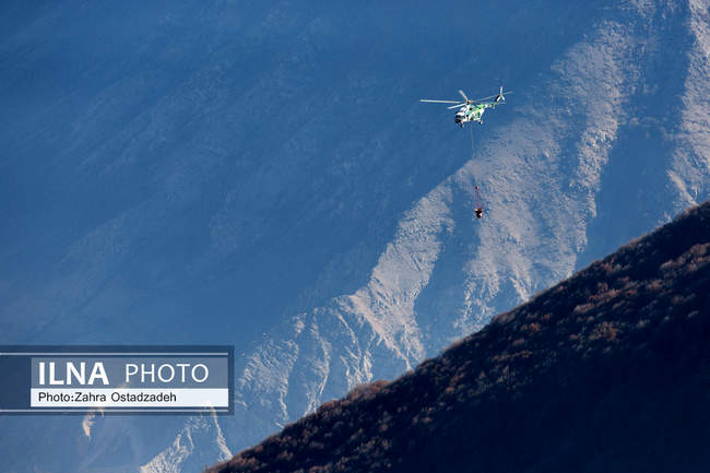 عملیات مهار آتش‌سوزی مناطق کوهستانی روستاهای دلیر و الیت